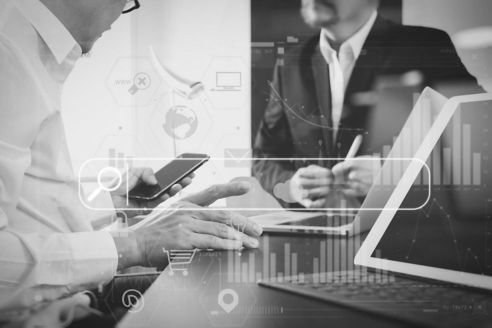 Student working on local SEO strategies on a laptop during an online session